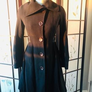 XSmall Mackage Wool and Cashmere Coat - Black